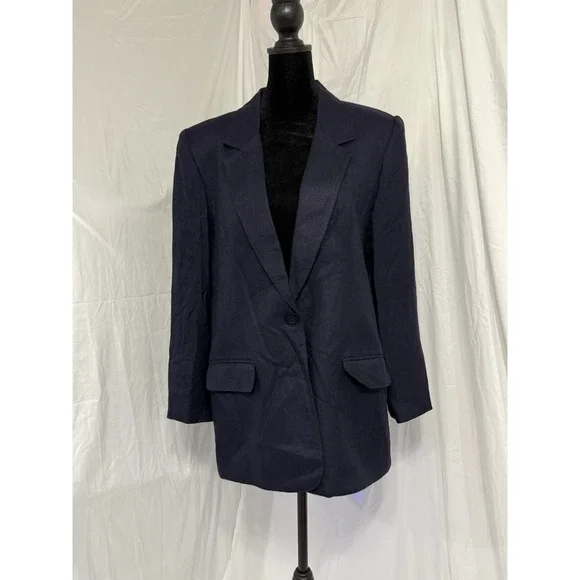 Worthington Blazer Womens 12 Long Sleeve Rayon Business Casual Ladies - Picture 11 of 14
